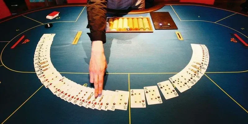Table de blackjack disponible au casino de Pau