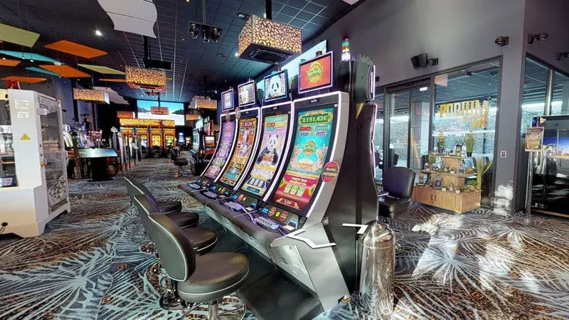 Machines a sous présentes au casino de Pau