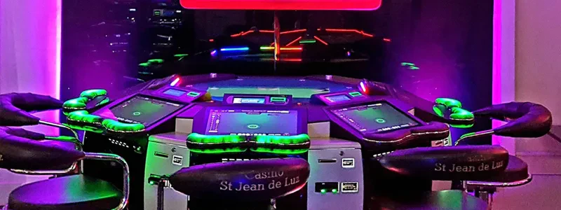 Roulettes électroniques disponibles au casino de Saint-Jean-de-Luz