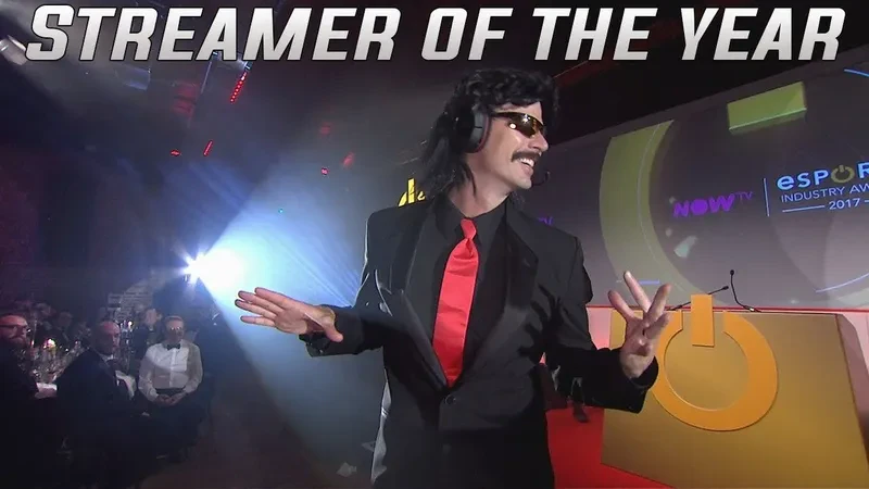 Dr Disrespect Streamer of the year