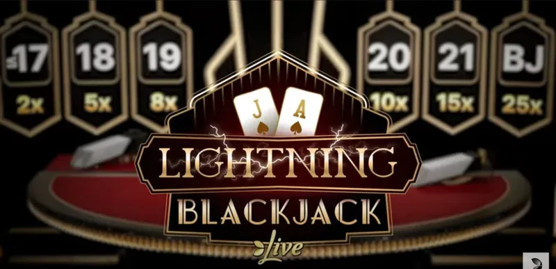 Lightning Blackjack evolution