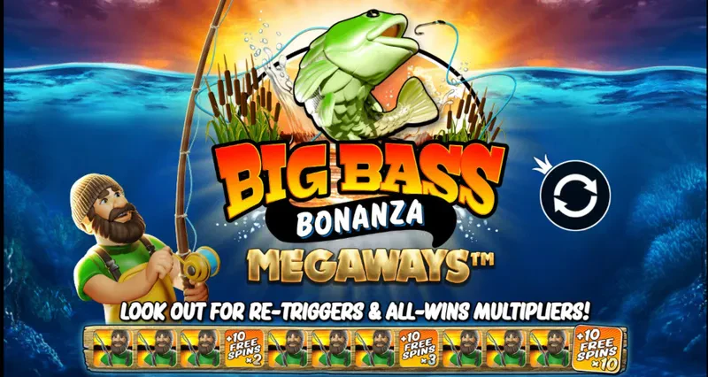 Logo Big Bass Bonanza Megaways