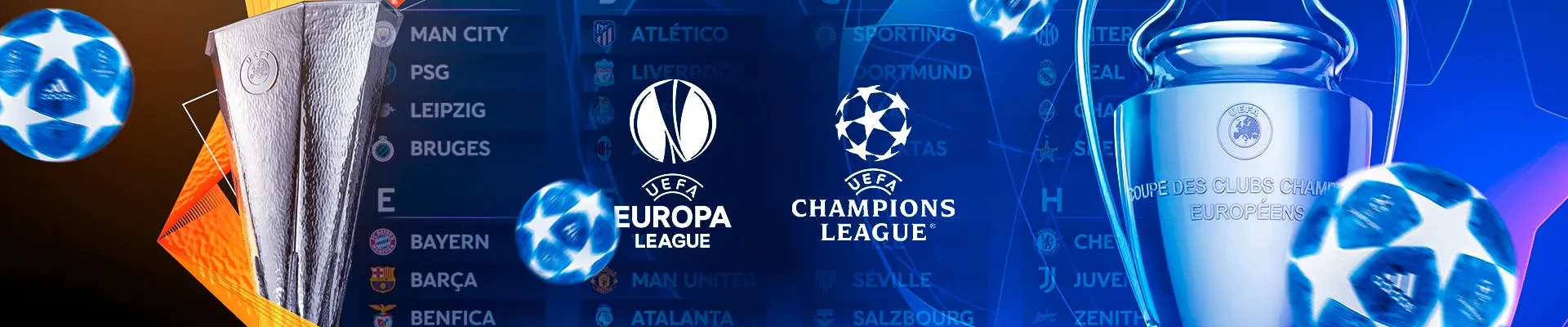 Europa League Champions League Groups