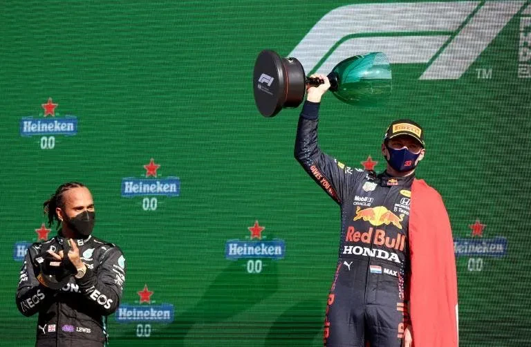 Max Verstappen podium Grand Prix des Pays-Bas