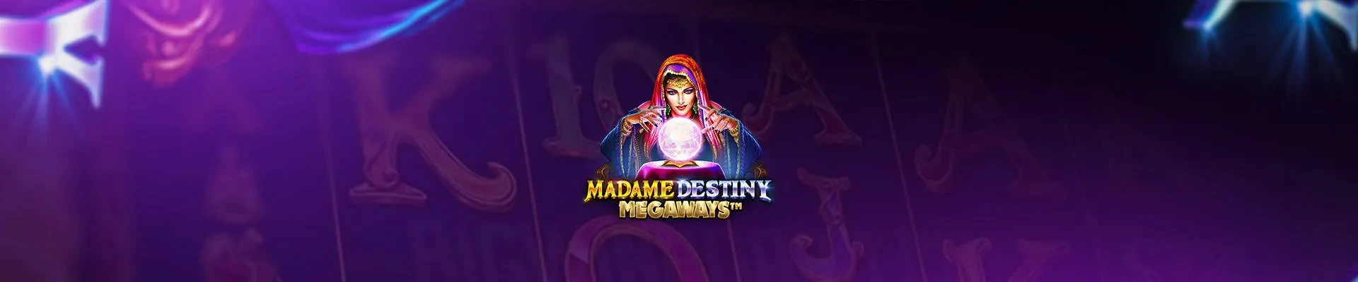 header madame destiny megaways