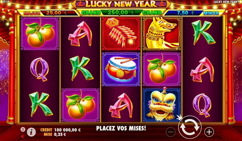 machine a sous lucky new year pragmatic play