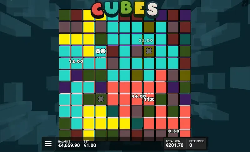 multicolor free spins cubes 2