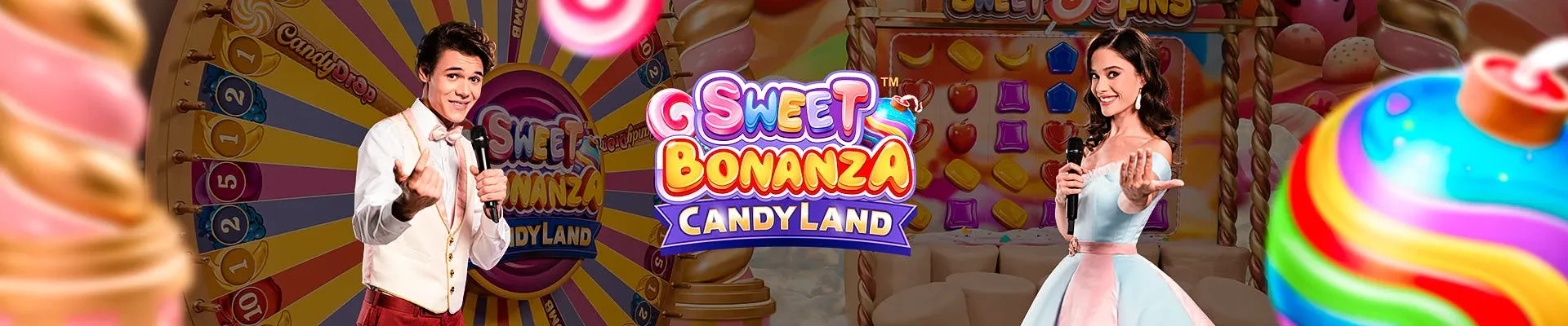 Sweet Bonanza CandyLand header