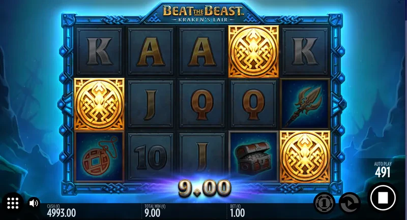 bonus beat the beast : kraken's lair