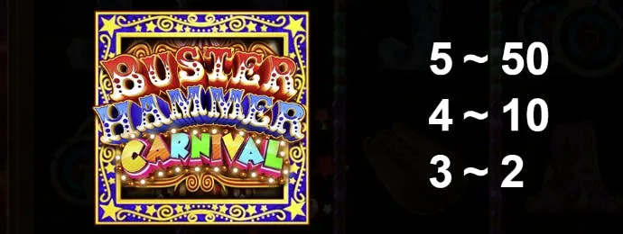Buster Hammer Carnival scatter