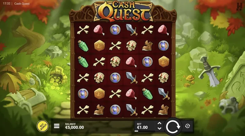 cash quest grid