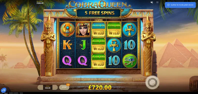 free spins supplémentaires