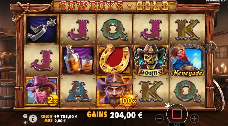 scatter cowboys gold