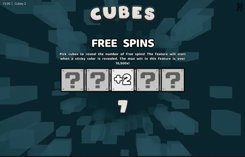 choice free spins cubes 2