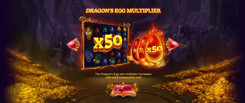 dragon's egg multiplier dragon's fire megaways