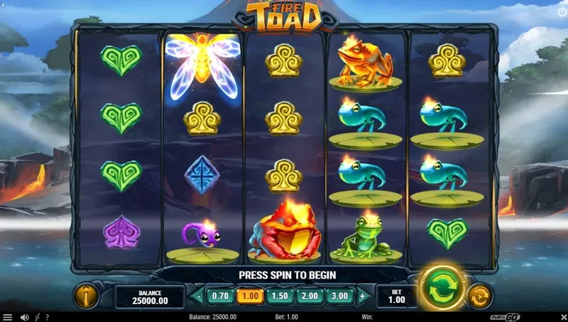 interface slot fire toad