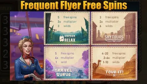 frequent flyer free spins