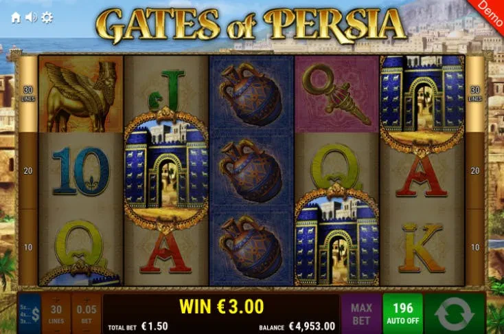 scatter gates of persia