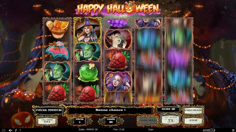 jeu de base happy halloween slot