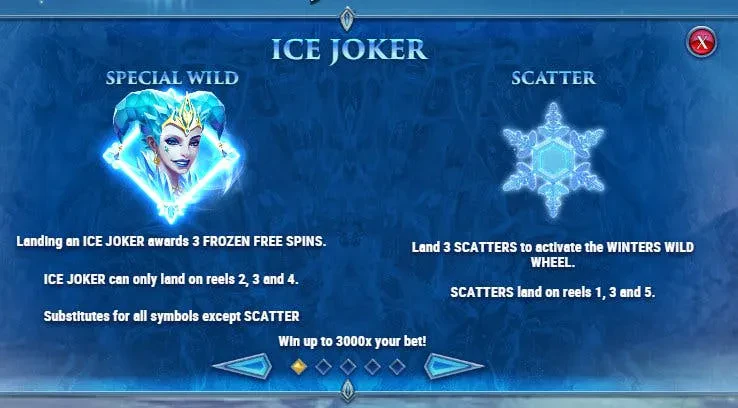 wild scatter ice joker