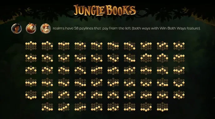 paylines 1 jungle books