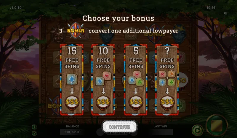 bonus choice jambo cash