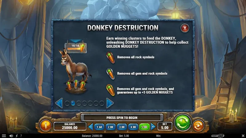 donkey destruction miner donky trouble
