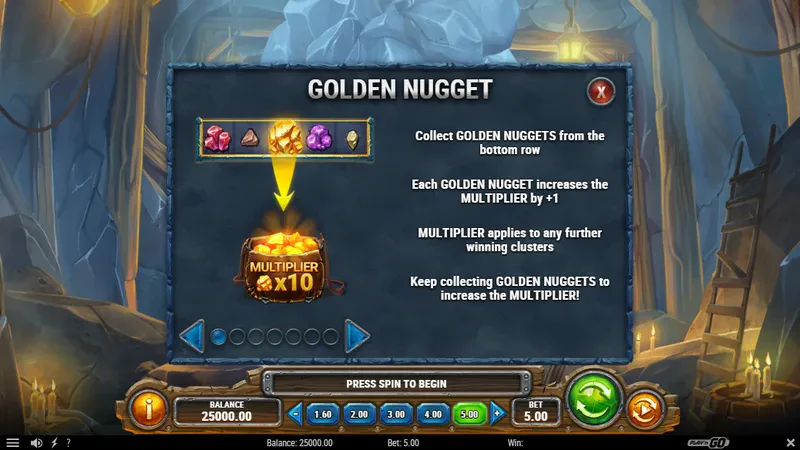 golden nugget miner donkey trouble