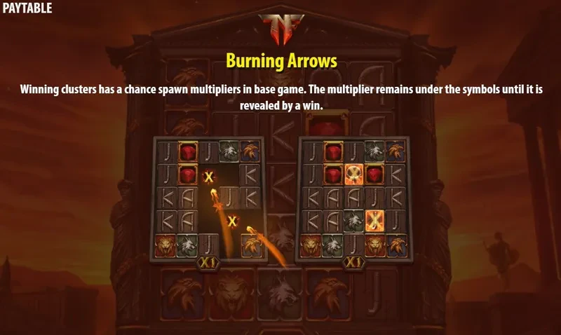 burning arrows nero's fortune
