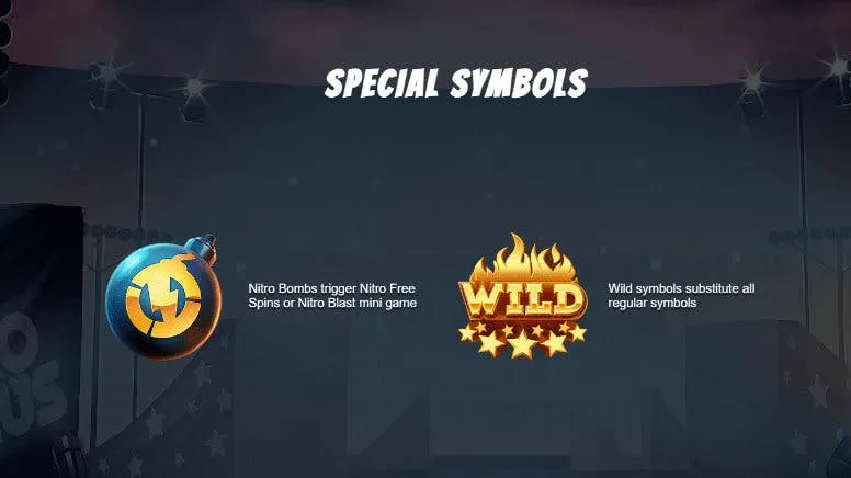 special symbols nitro circus