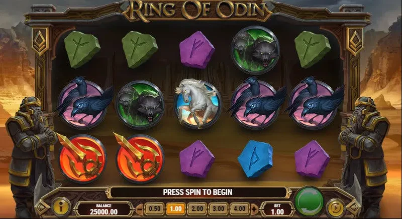 interface jeu ring of odin