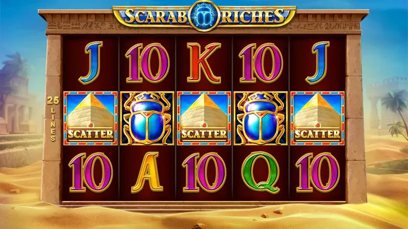 screenshot scarab riches