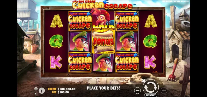 the great chicken escape screenshot