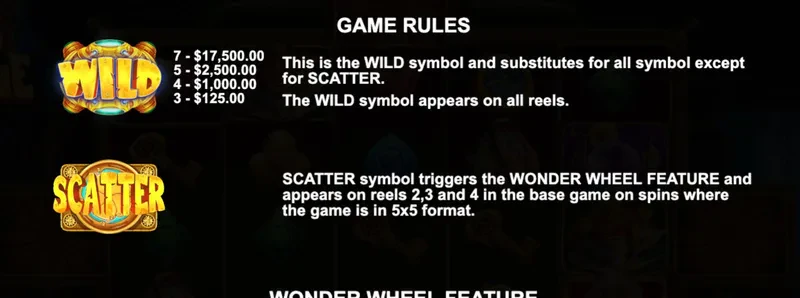 scatter + wild