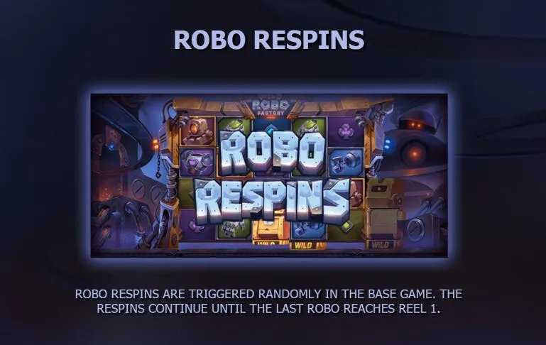 respins wild robo factory