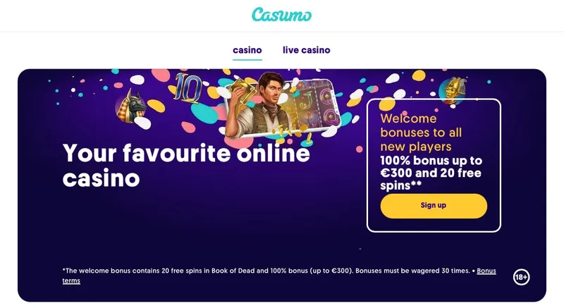 homepage casumo