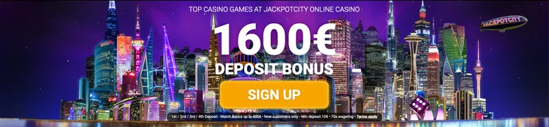 JackpotCity Bonus