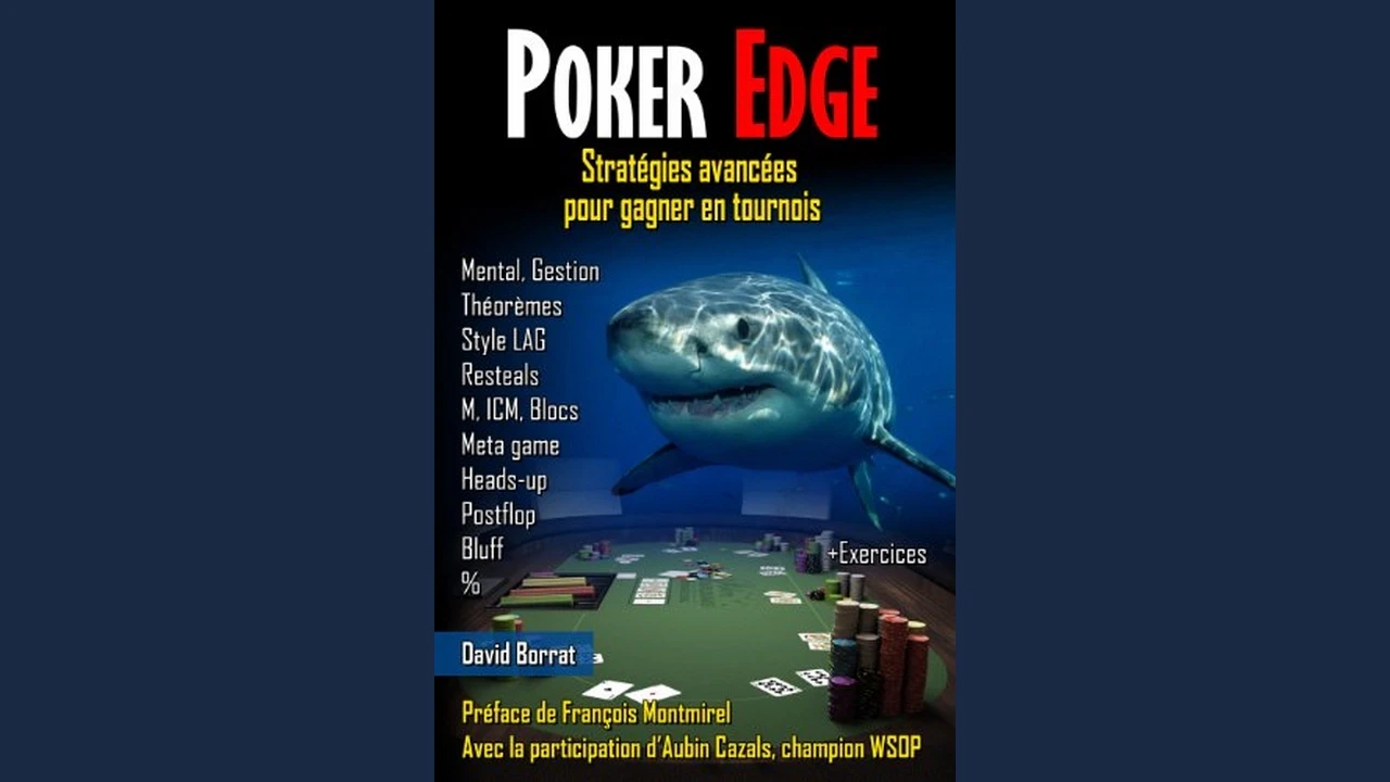 livre stratégie poker edge tournois casino david borrat