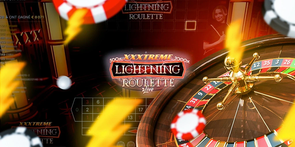 le nouveau jeu de evolution gaming xxxtreme lightning roulette en direct