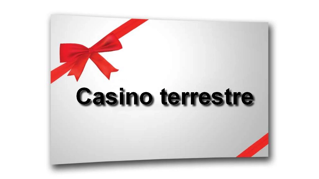 les chèques cadeaux et coffrets à offrir dans les casinos terrestres