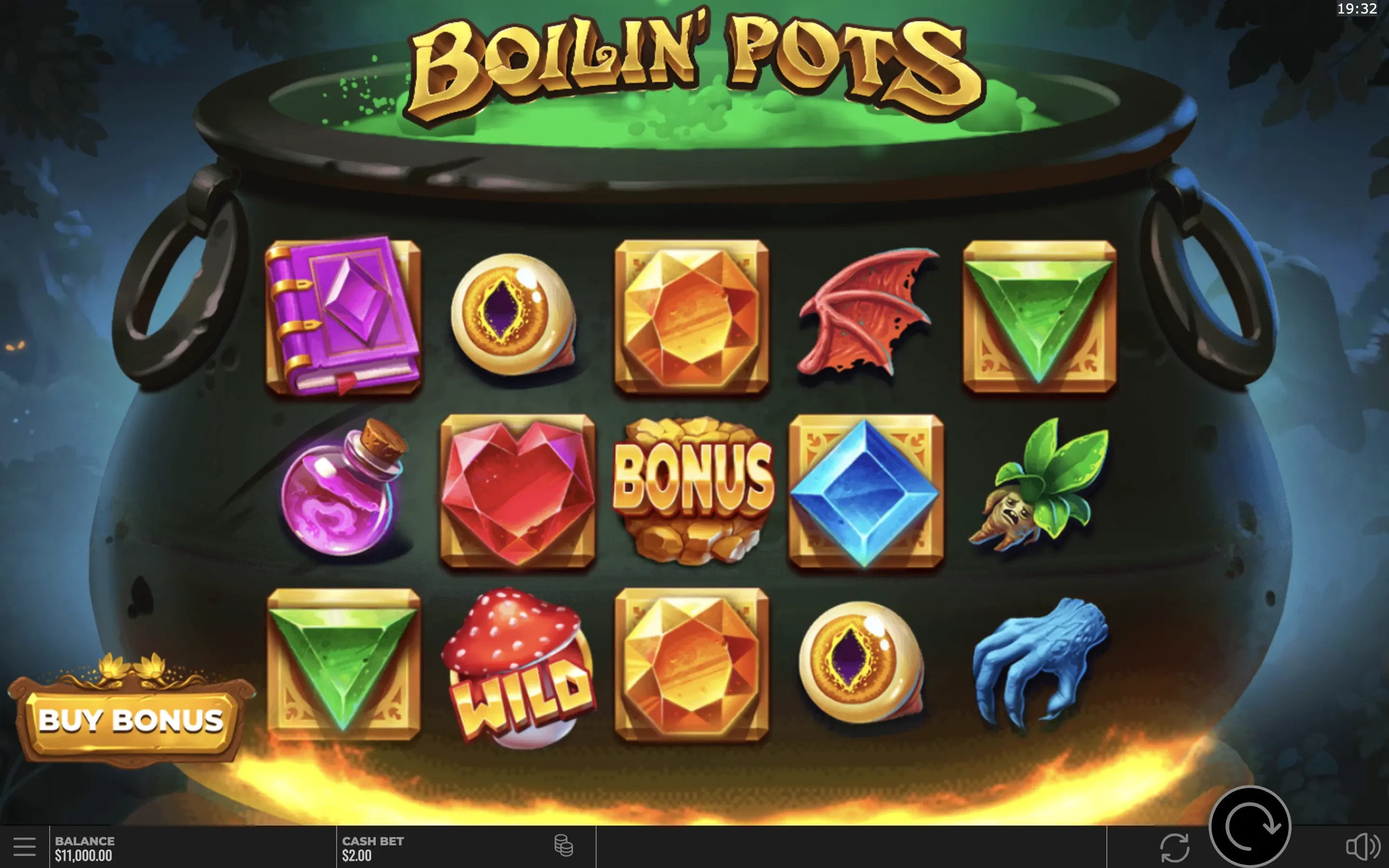 The Boilin' Pots slot machine by Yggdrasil