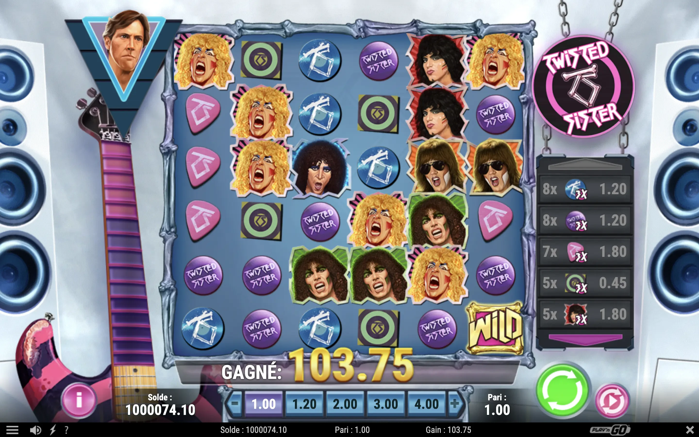 The Twisted Sister slot machine by Play'n GO