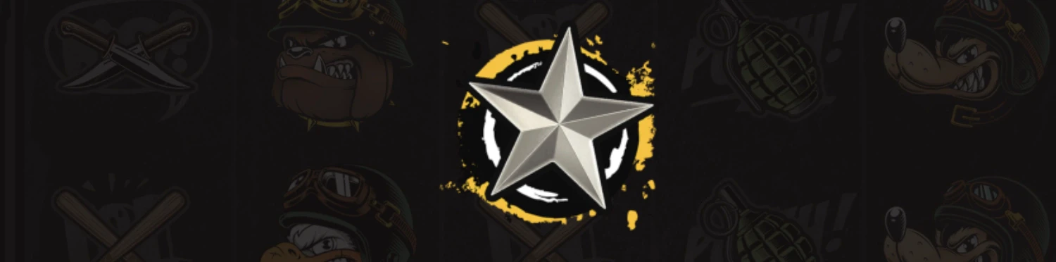 Symbole de l’étoile sur la machine à sous Outlaws du provider Hacksaw Gaming