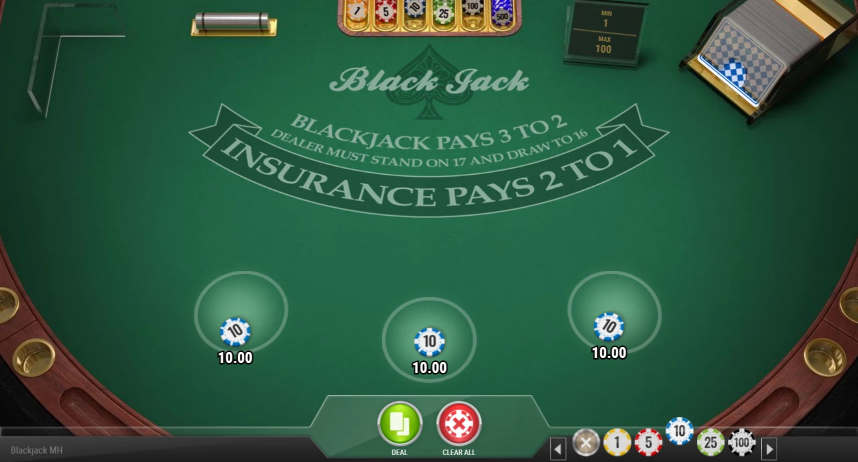 Jouer trois mains au blackjack réduit encore plus vos chances de perdre de l’argent au BJ