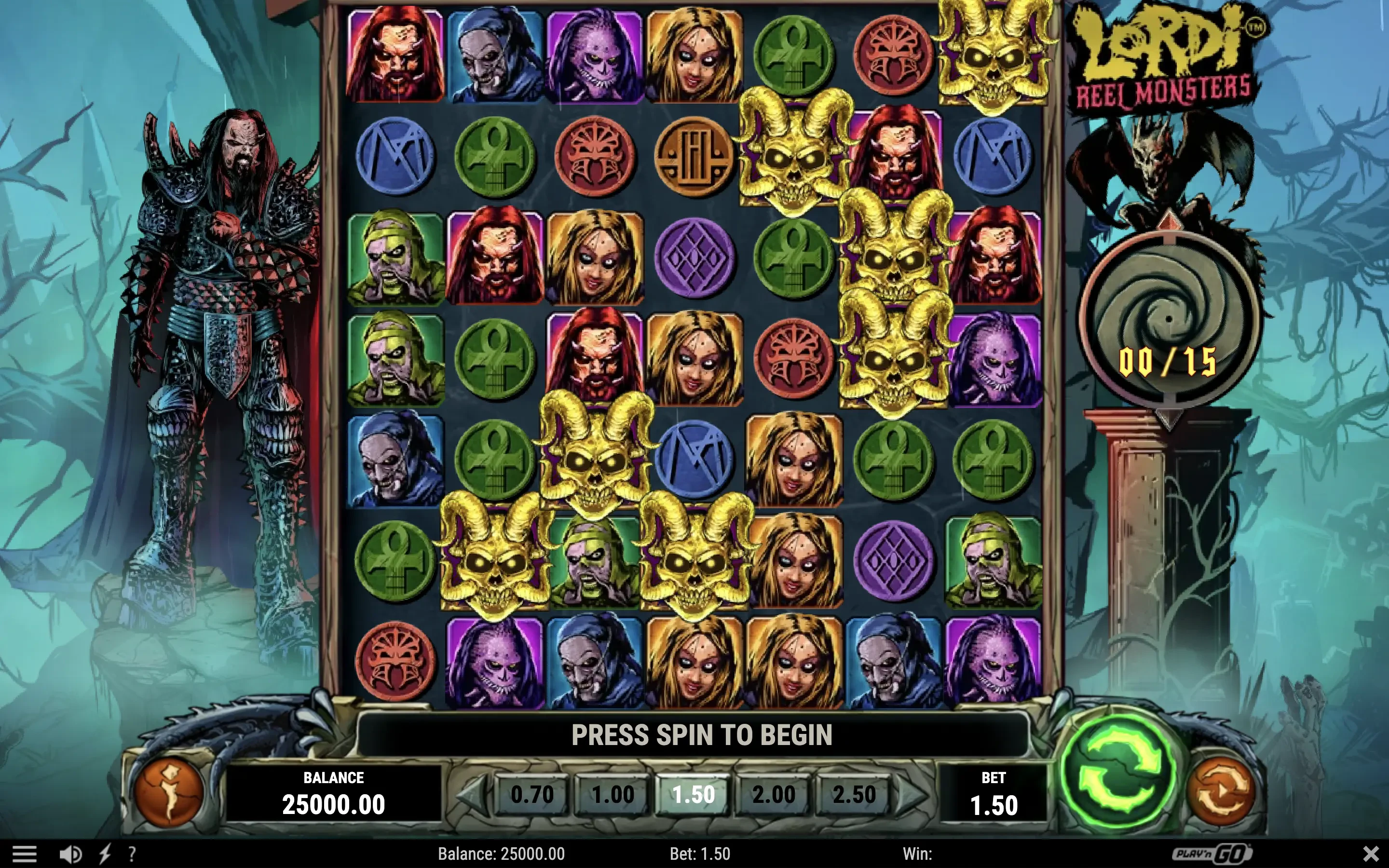 La machine à sous Lordi Reel Monsters de Play'n GO