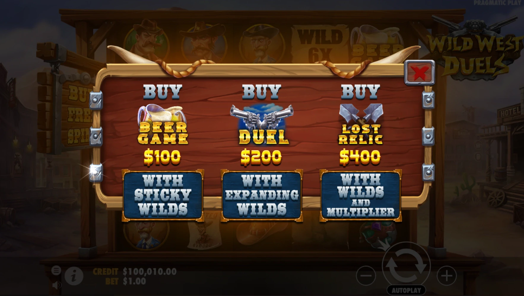 scatters wild west duels