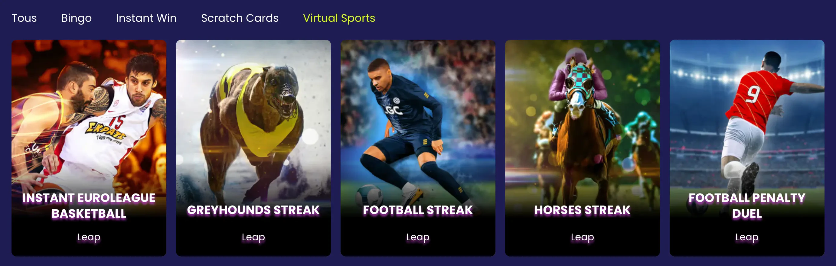 CasinoTogether virtual sports