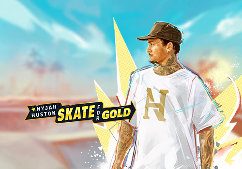 Nyjah Huston Skate for Gold