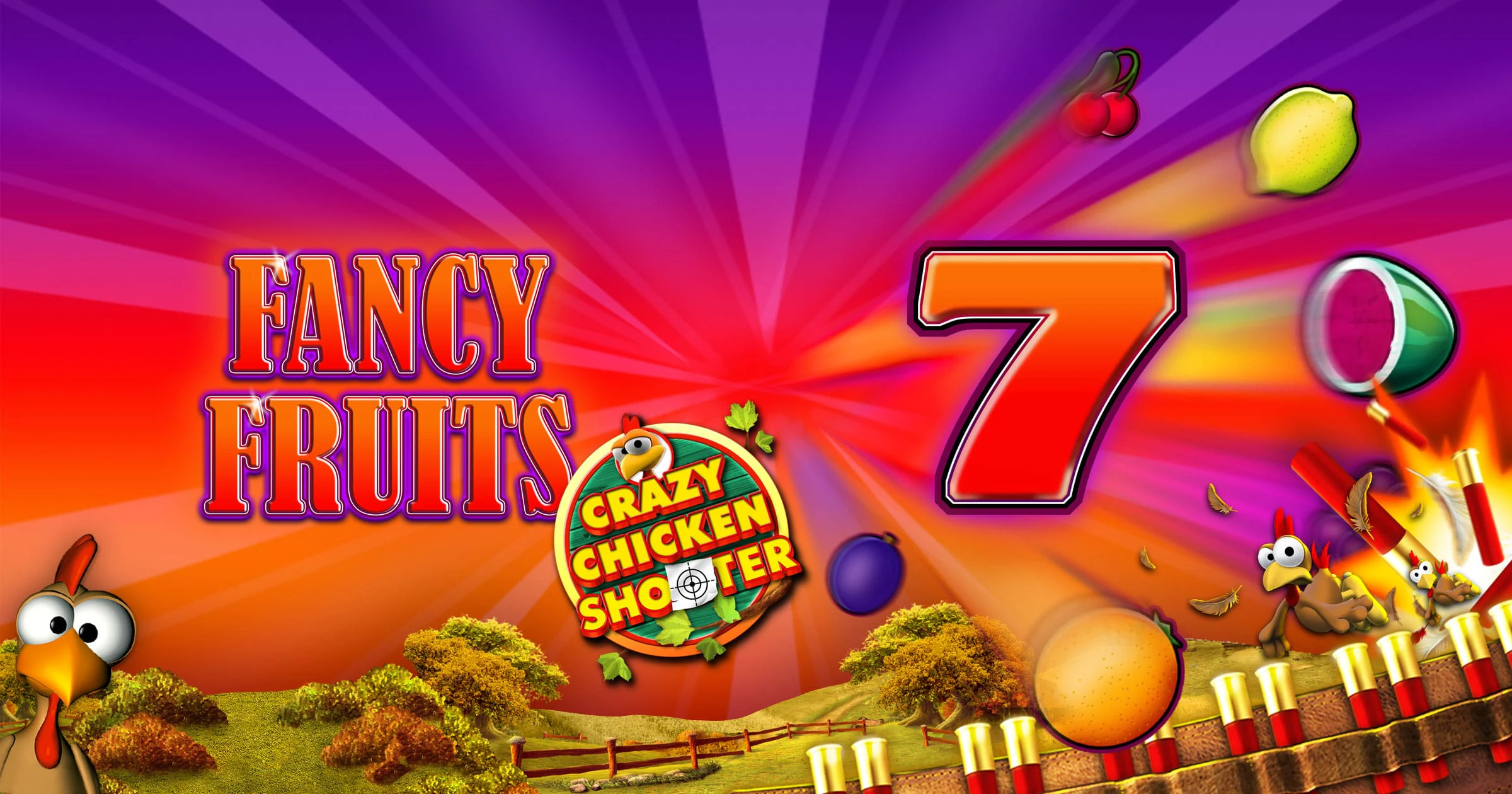 Fancy Fruits Crazy Chicken Shooter