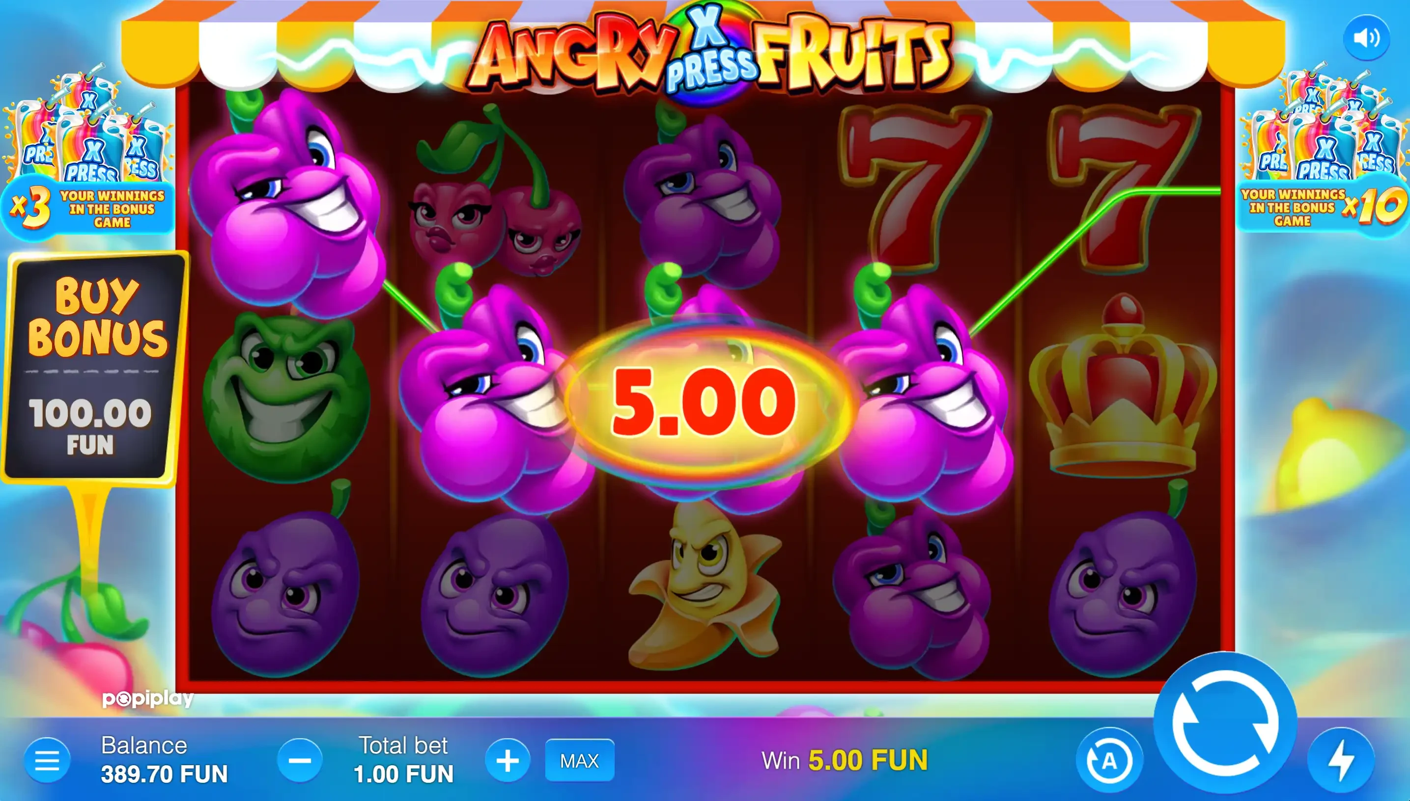 base game angry fruits